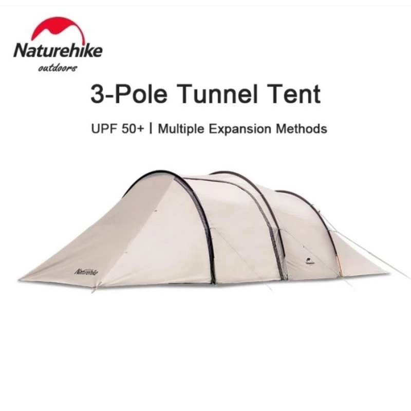 Tenda Naturehike Cloud Vessel Tunnel 3 rod NH20ZP015