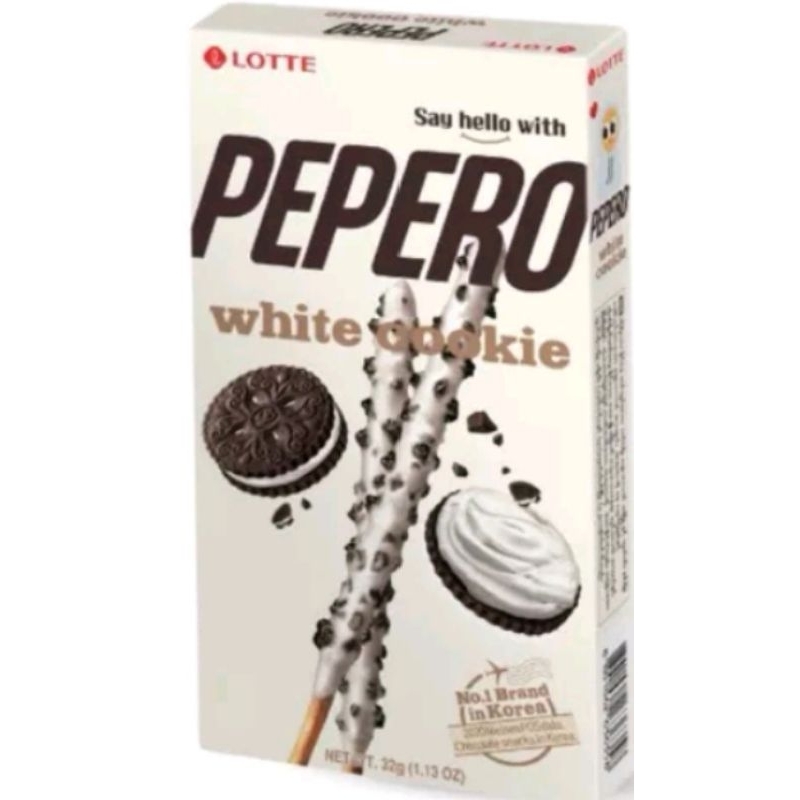 

Pepero white&cookies 22 gr