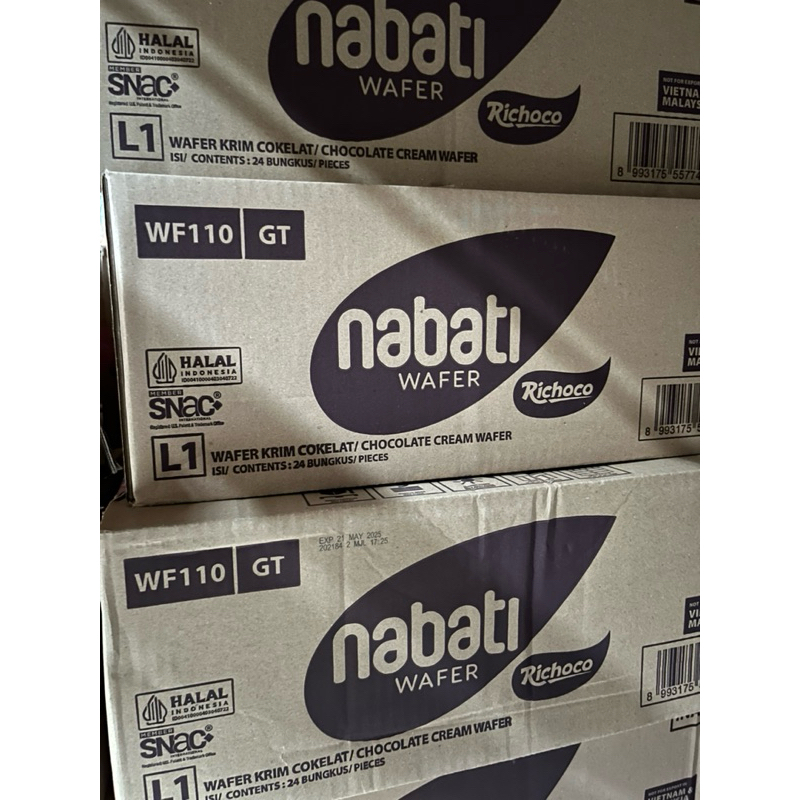 

Wafer Nabati Cokelat / Keju