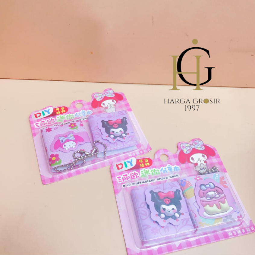 

BUKU MINI SANRIO 1 SET ISI 2 STIKER PCS FX-0007 SOUVERNIR TERMURAH TERJANGKAU BISA COD