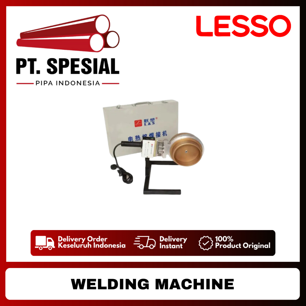 Welding Machine PPR Lesso 160/2500W / Mesin Pemanas PPR Lesso - 07