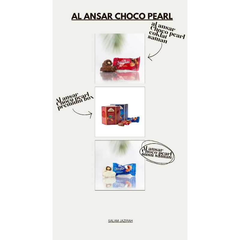 

RB22 Al Ansar Choco Pearl Coklat Kurma Coklat original Oleh Oleh Haji Umrah Cacao Chocolate Milk