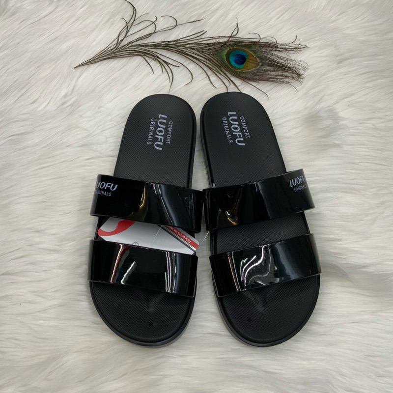 SANDAL LUOFU WANITA SANDAL KARET
