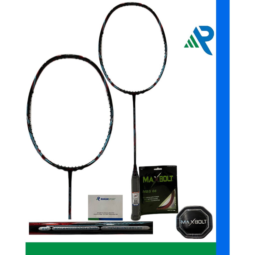 Raket Badminton MAXBOLT GALLANT SAKIKO free Senar