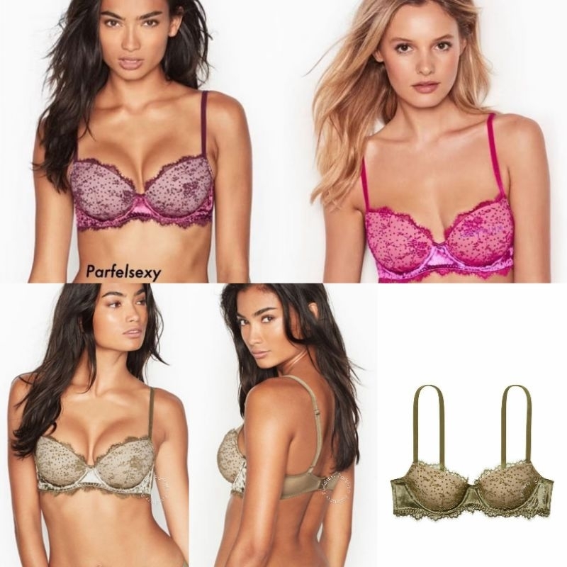 Victoria Secret Dream Angels Bra No Push Up Size 32C 11133620