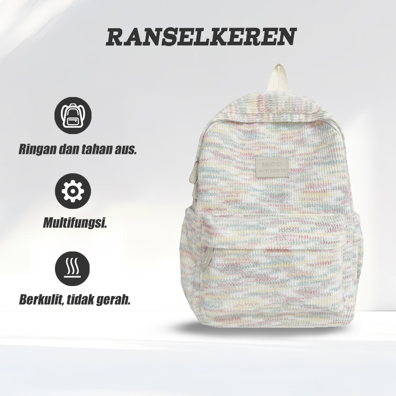 Tas ransel wanita lucu tas ransel wanita import korea ransel wanita korean style tas ransel lucu kor