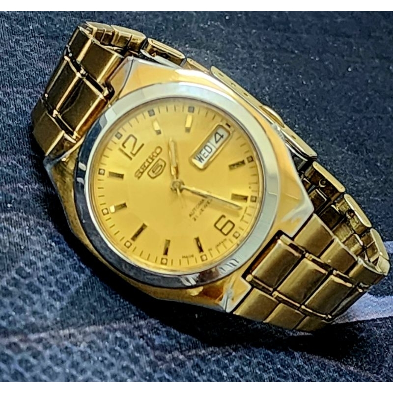 Jam tangan SEIKO 5 GOLD Automatic ORIGINAL