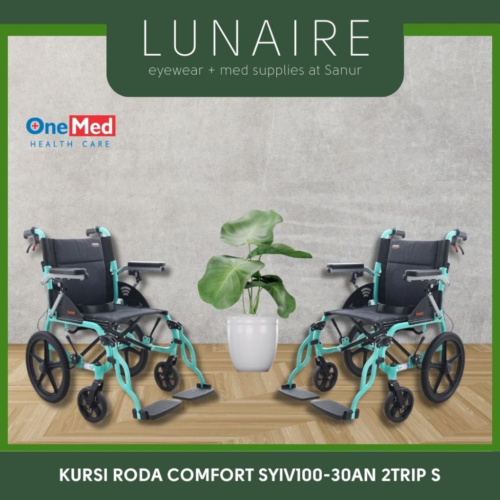 Kursi Roda ONEMED SYIV100 30AN1 / 30AN2 Travel travelling Aluminium