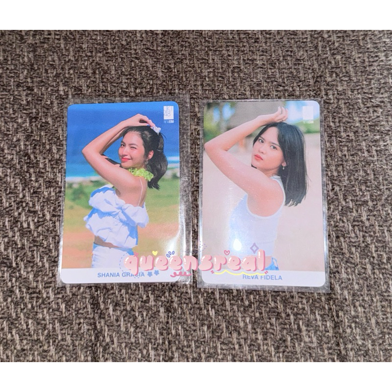 official photocard gracia, adel summer tour Jkt48