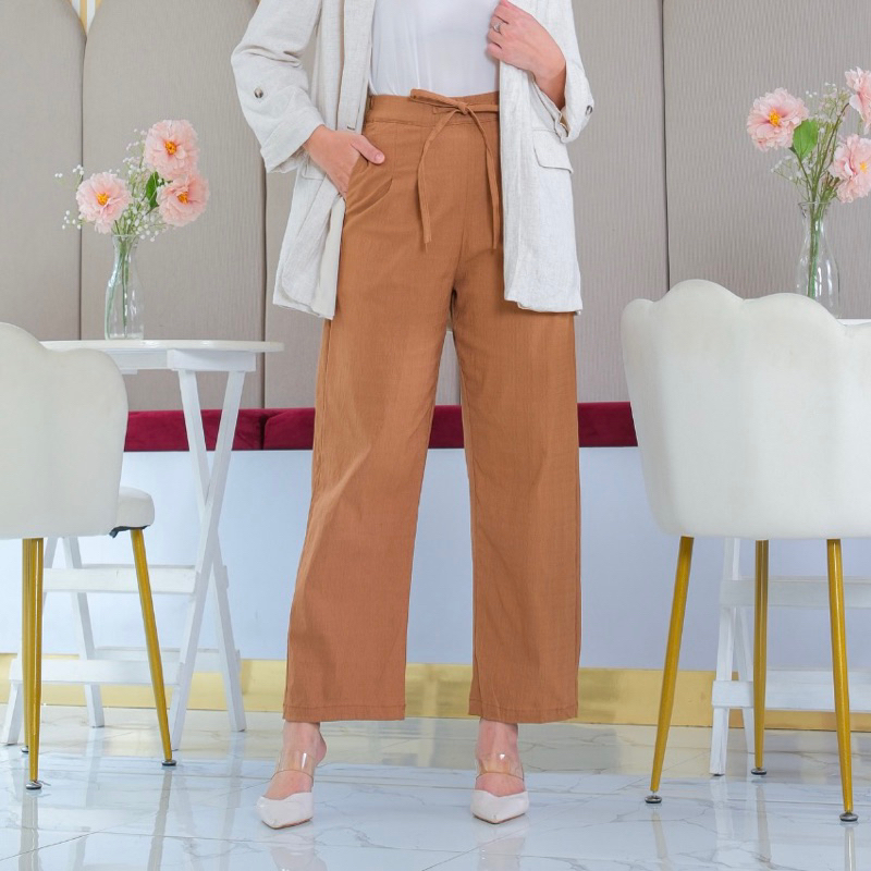 Celana Wanita Bahan Katun | Kulot Pants