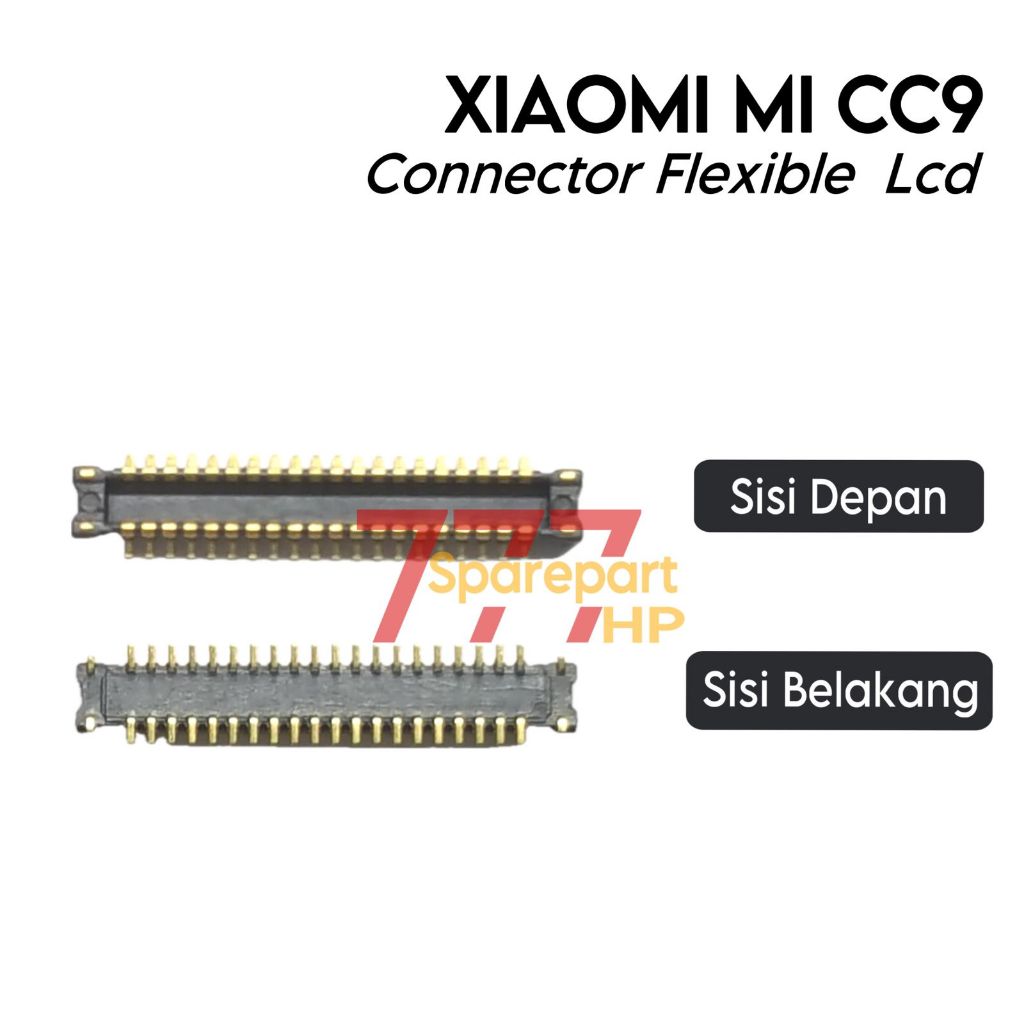Konektor Flexible LCD Xiaomi Mi CC9 / Micc9 - Flexible Flexibel Fleksibel Fleksible Connector Conekt