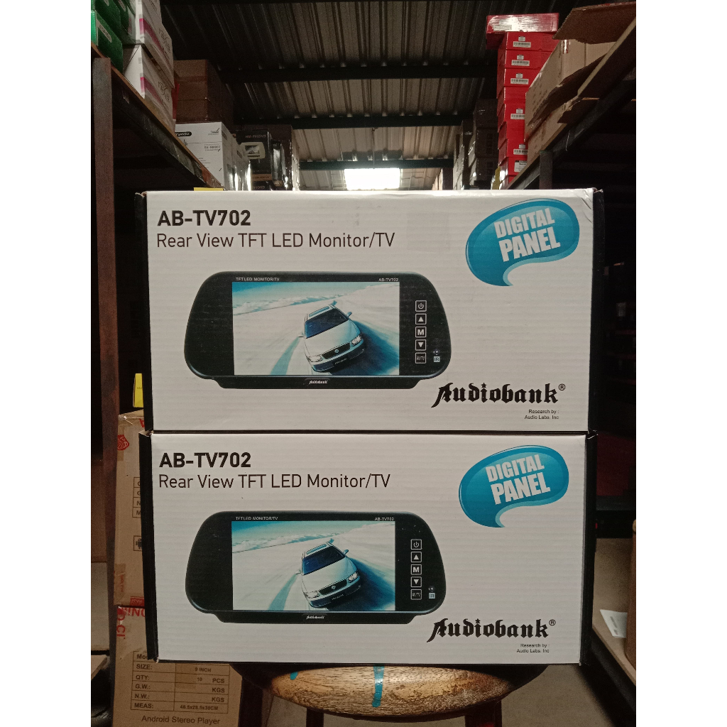 TV Spion Mobil Audiobank AB-TV702 TV Spion Rear View