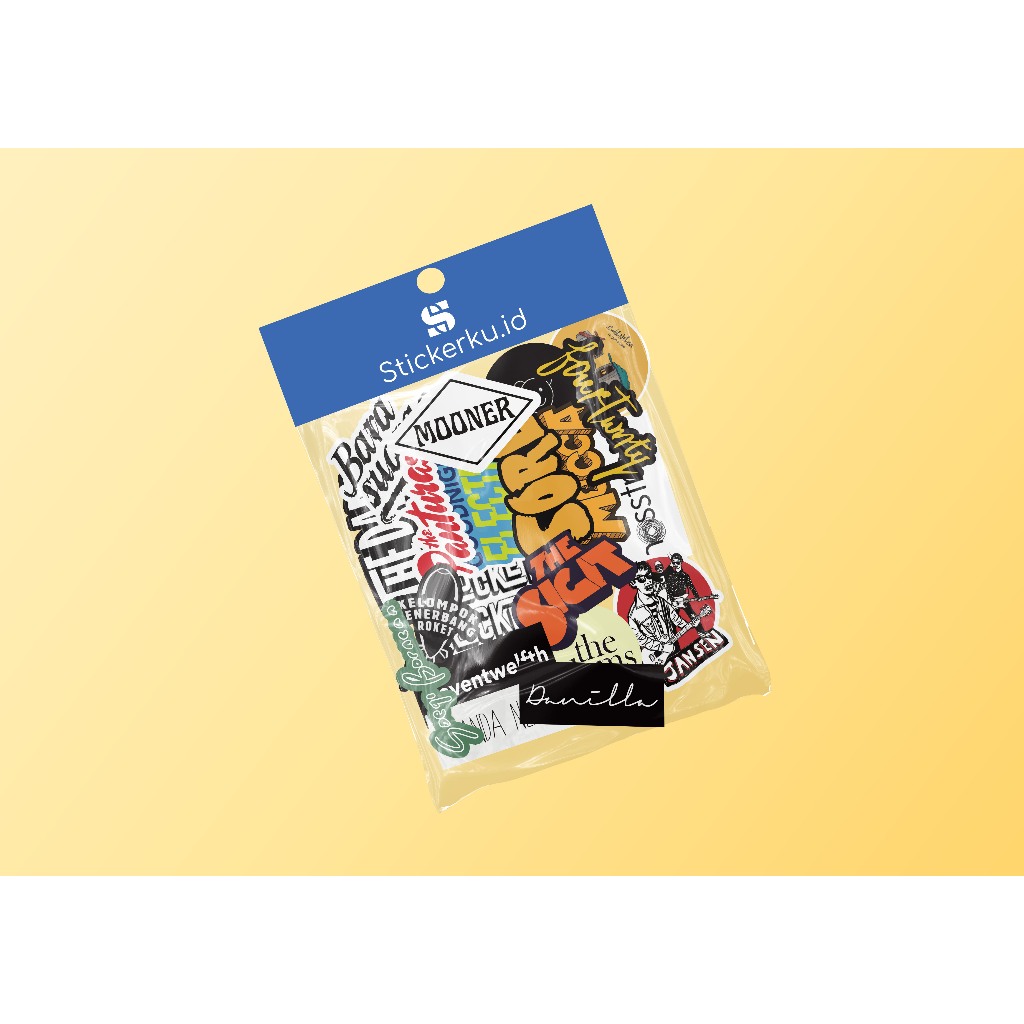 

23pcs Sticker Pack Local Band Indie Mocca Sticker The Jansen Aesthetic