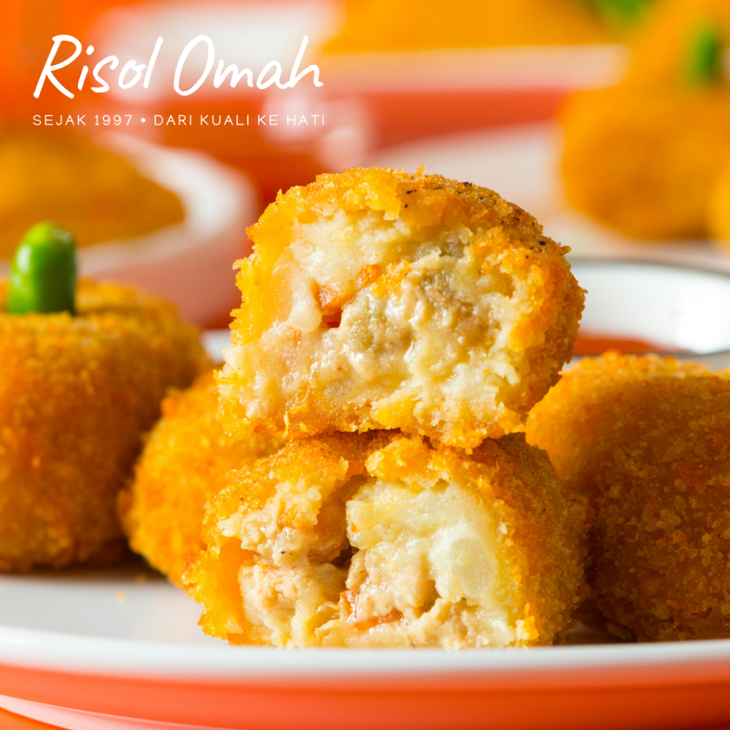 

FROZEN Kroket Ayam Juwara | Risol Omah Isi 6 Pcs