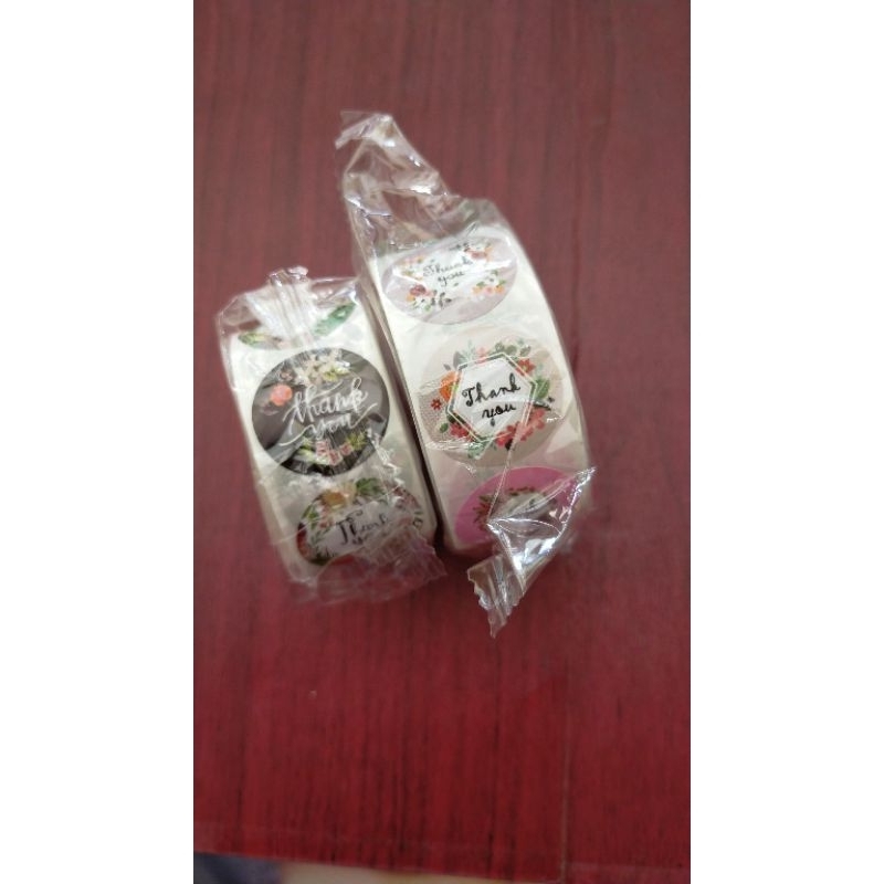 

sticker thankyou (isi 500pcs/roll)