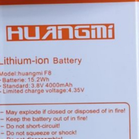 Baterai Batre Huangmi F8 Original(batre huangmi f8) ada dua varian