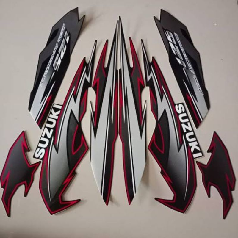 Lis stiker striping Suzuki New Thunder 125 2011 NB :Tanpa Logo Thunder