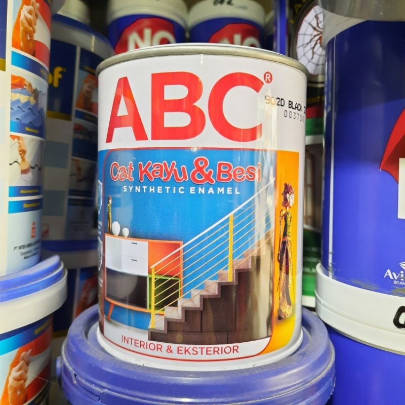 Cat Minyak merk ABC ukuran 1 kg / Cat Minyak Besi dan Kayu 1kg ABC / Cat Besi / Cat Kayu