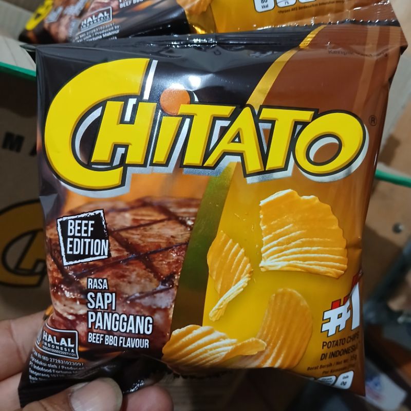 

CHITATO Sapi Panggang Beef Q 1 Dus isi 6 Renceng 15g