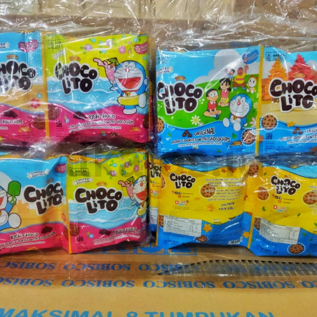 

CHOCOLITO (SPECIAL EDITION DORAEMON) - 1 BUNGKUS ISI 10 PCS