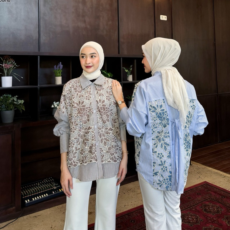 Napusha - Prada Shirt | Kemeja Prada | Blouse Prada | Atasan Prada