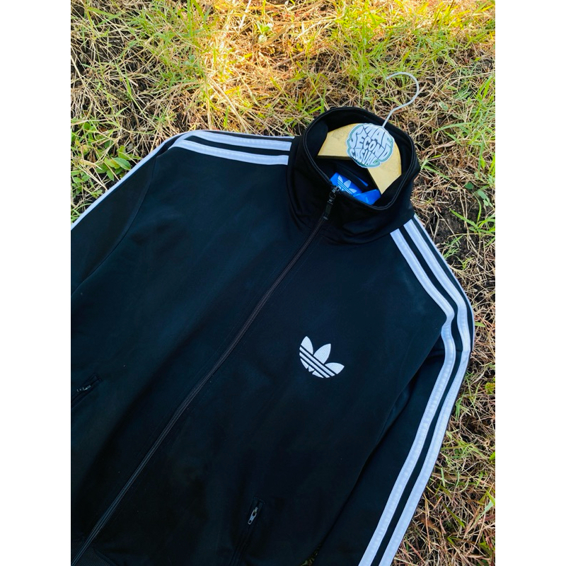 Trcaktop Adidas Firebird Black White