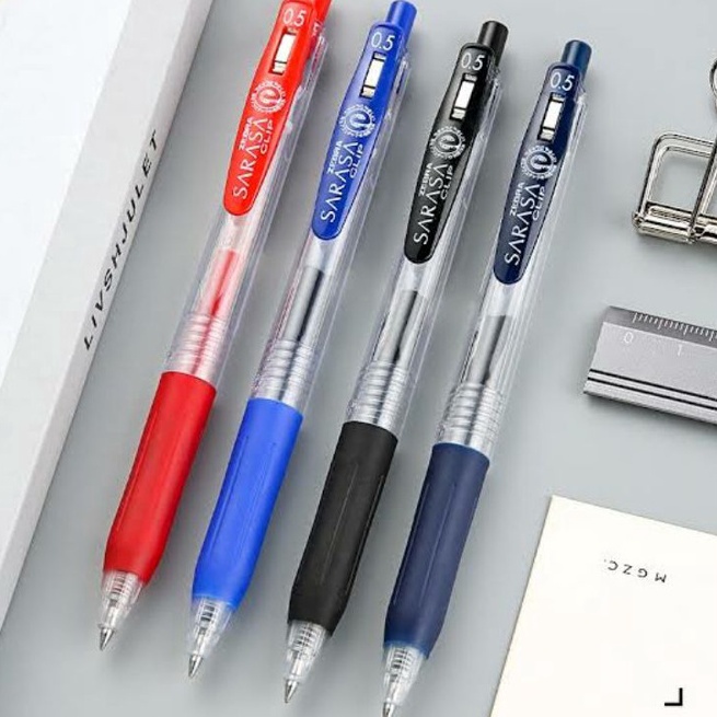 

STOK TERBARU 1PCS Pulpen Sarasa Zebra Clip 5 7 Zebra Sarasa