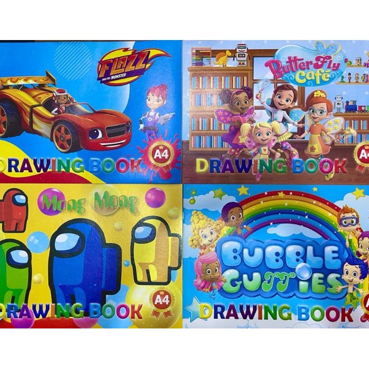 

PROMO TERGILA Buku Gambar A4 Fancy 5PCS Bio