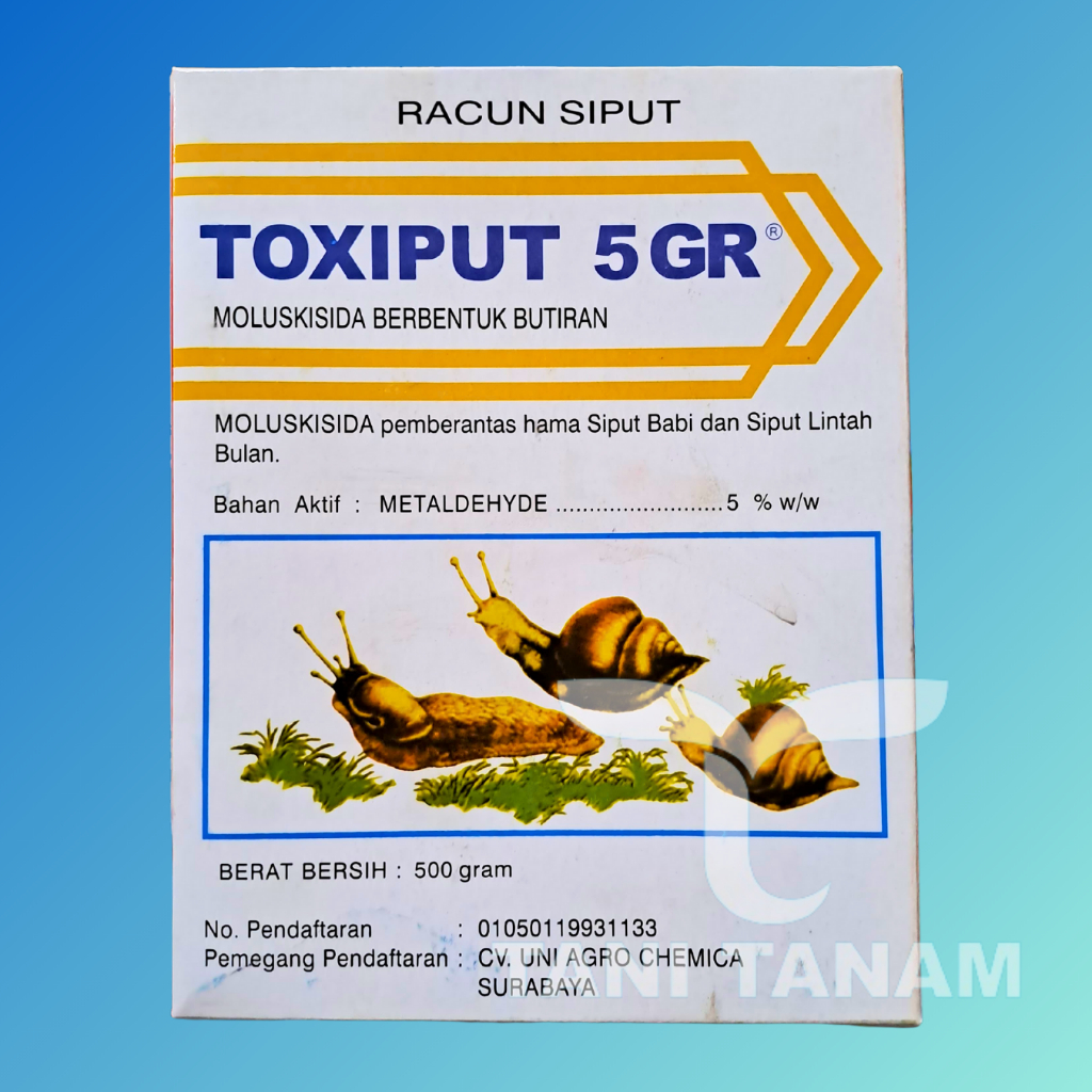 TOXIPUT 5 GR MOLUSKISIDA PENGENDALI SIPUT // TOKSIPUT INSEKTISIDA // SIPUTOK