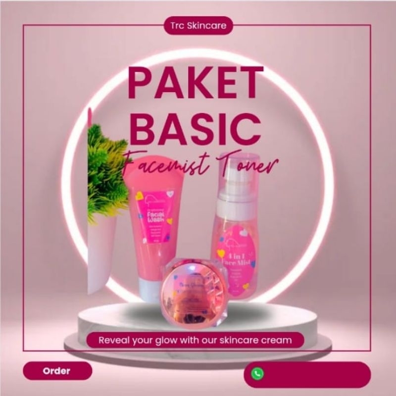 TRC SKINCARE PAKET BASIC