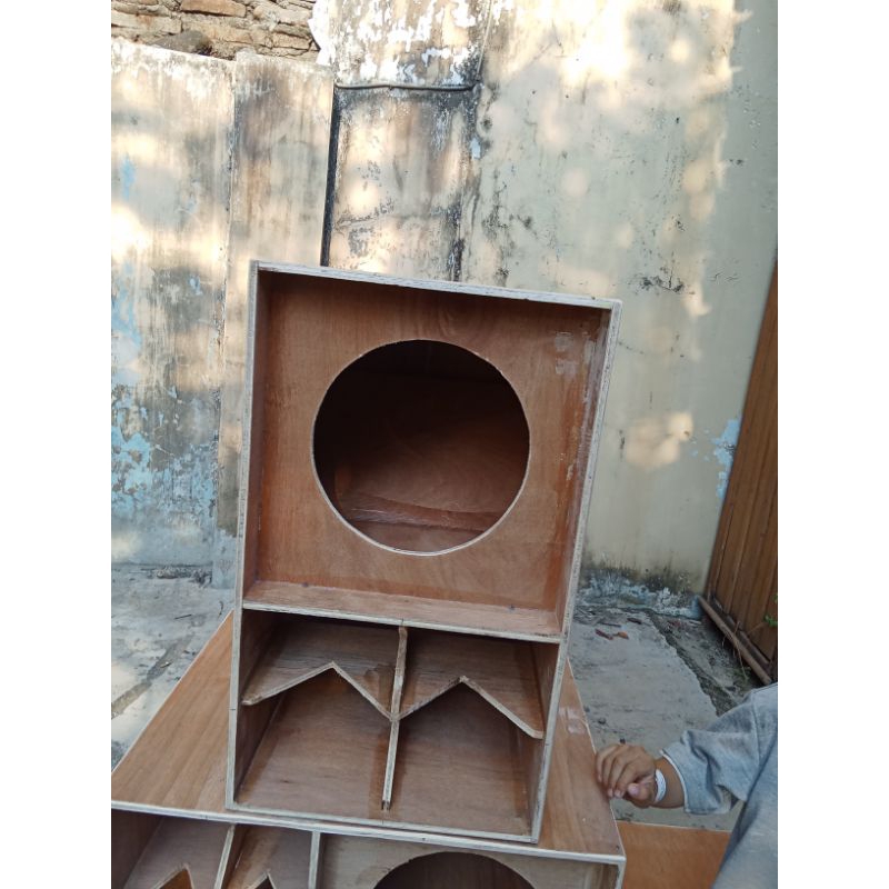 box miniatur 6in sound sistem bahan tripelk 9mili