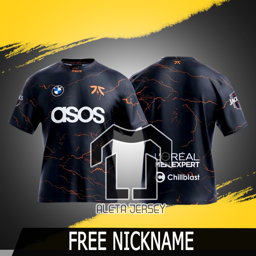 JERSEY FNATIC X BMW DOTA 2 TERBARUU