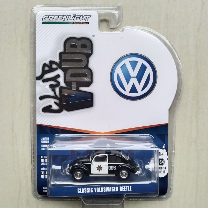 Greenlight Volkswagen Beetle Police Classic Type 1