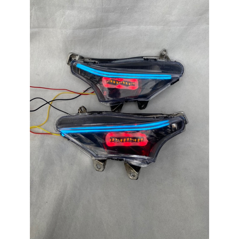 LAMPU SEN SEIN DEPAN SUPRA X 125 BATMAN LED CUSTOM