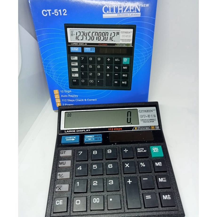 

BIG SALE FASION KALKULATOT CT512 CLTHZEN KALKULATOR MURAH