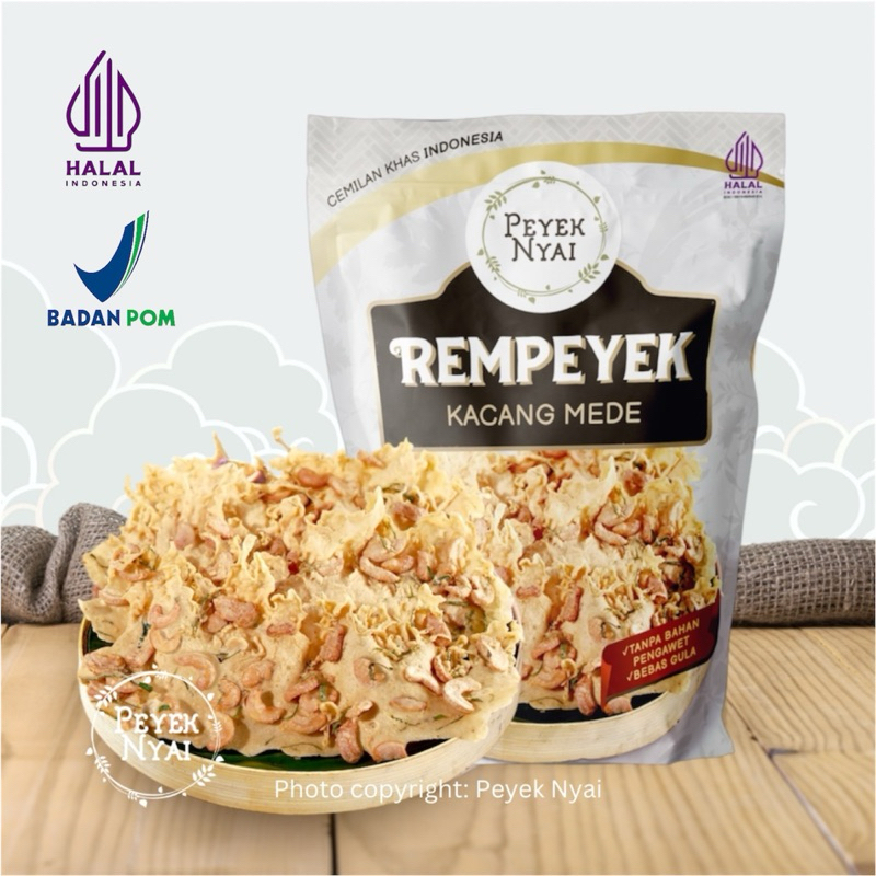 

PEYEK NYAI - Rempeyek Kacang Mede (Pouch)