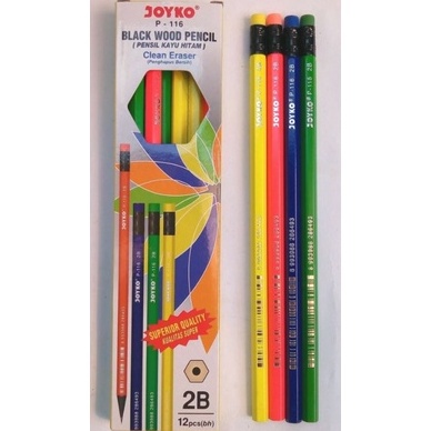 

AYO BELI Pensil 2B P116 1pak12pcs
