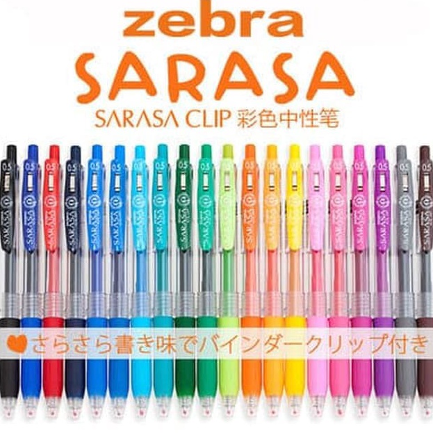 

LANGSUNG ORDER GAN PULPEN SARASA 5 PULPEN ZEBRA SARASA 5