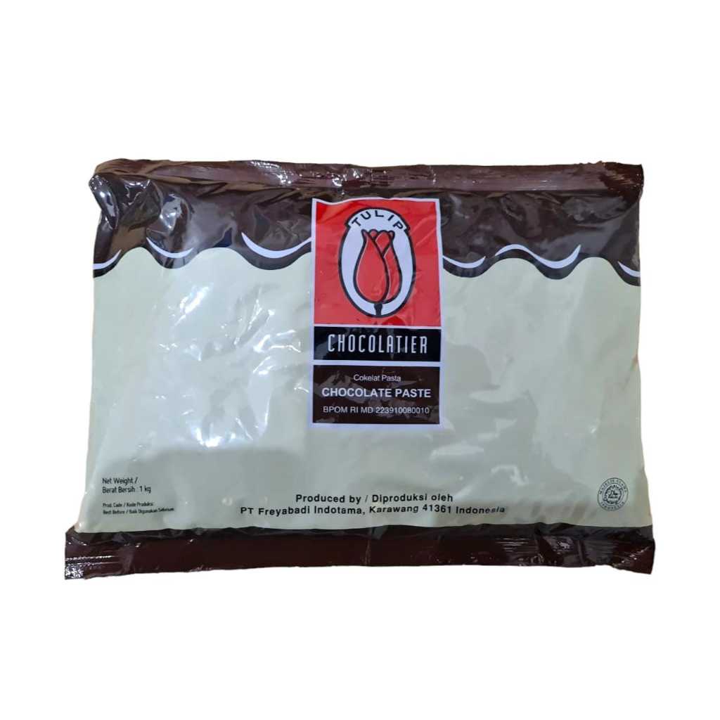 Coklat cokelat filling filing dark chocolate chocotier Tulip 1 kg 1kg / selai selay coklat kiloan
