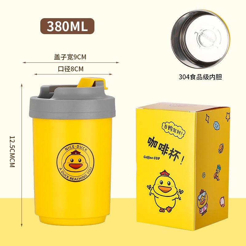 STAINLESS COFFEE MUG / TEA MUG / GELAS KOPI STAINLESS TAHAN PANAS