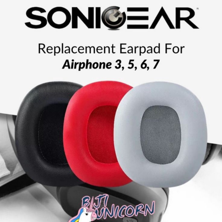 SERBA MURAH Earcup Earpad Ear Cushion Sonicgear Airphone 3 5 6 7 Busa Foam