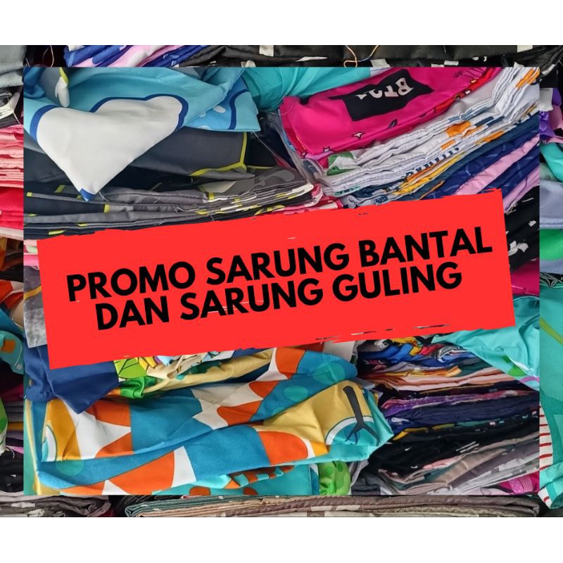 sarung bantal / sarung guling | sarung bantal 6pcs | sarung bantal grosir | bahan halus motif karakt