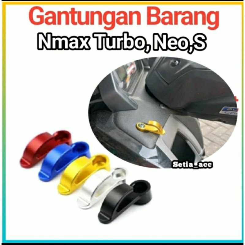 Gantungan cantolan barang nmax turbo neo s techmac multimac gantungan tiktok nmax turbo