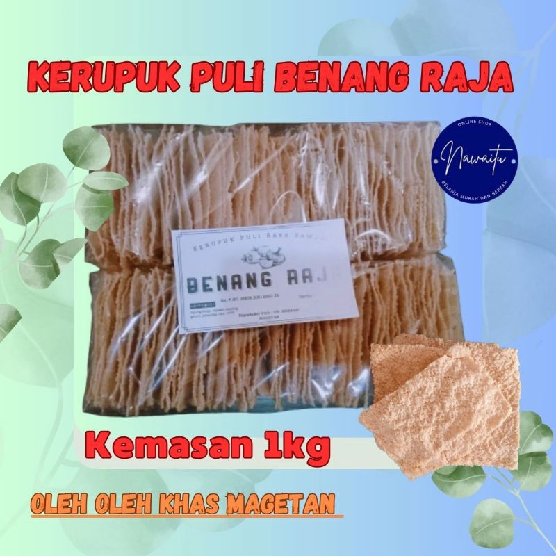 

Kerupuk Puli Gendar 1Kg Oleh Oleh Khas Madiun Benang Raja Krupuk Mentah Magetan