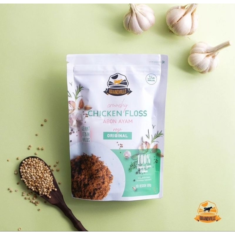 

Grandville | ABON AYAM TANPA MSG | Abon Ayam Mpasi