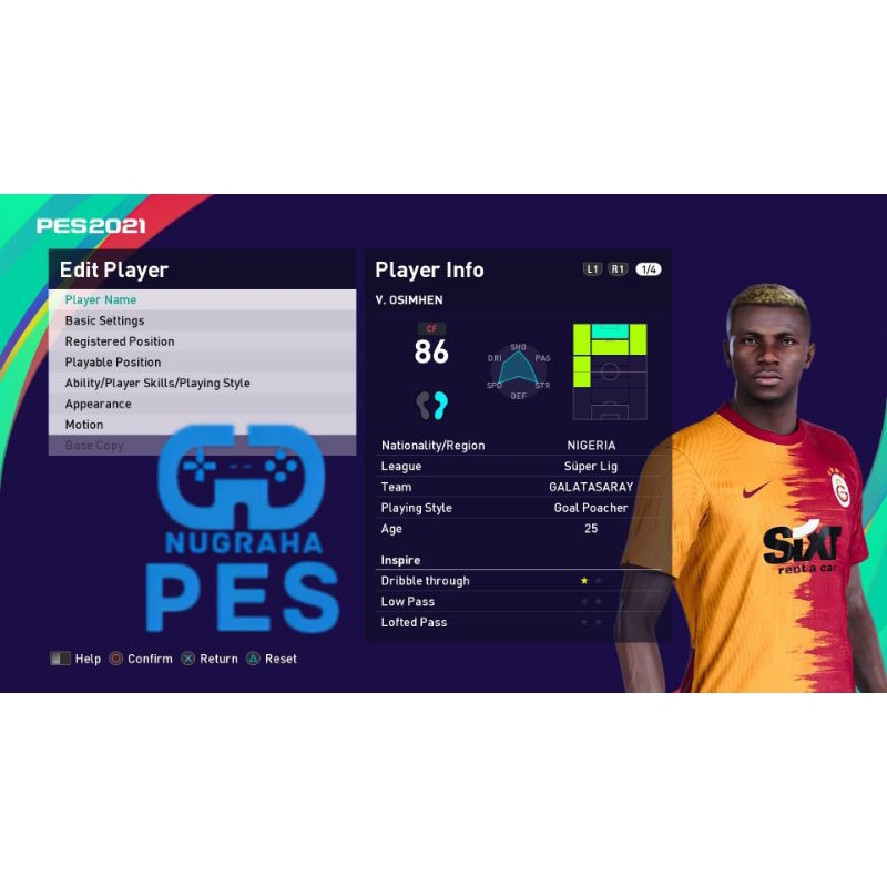 OPTION FILE UNTUK UPDATE PES2021 PS4 ORI DAN PS5