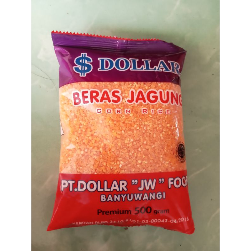 

MURAH!!! BERAS JAGUNG 500GR DI JAMIN ENAK MURAH/BERAS JAGUNG MEREK DOLLAR