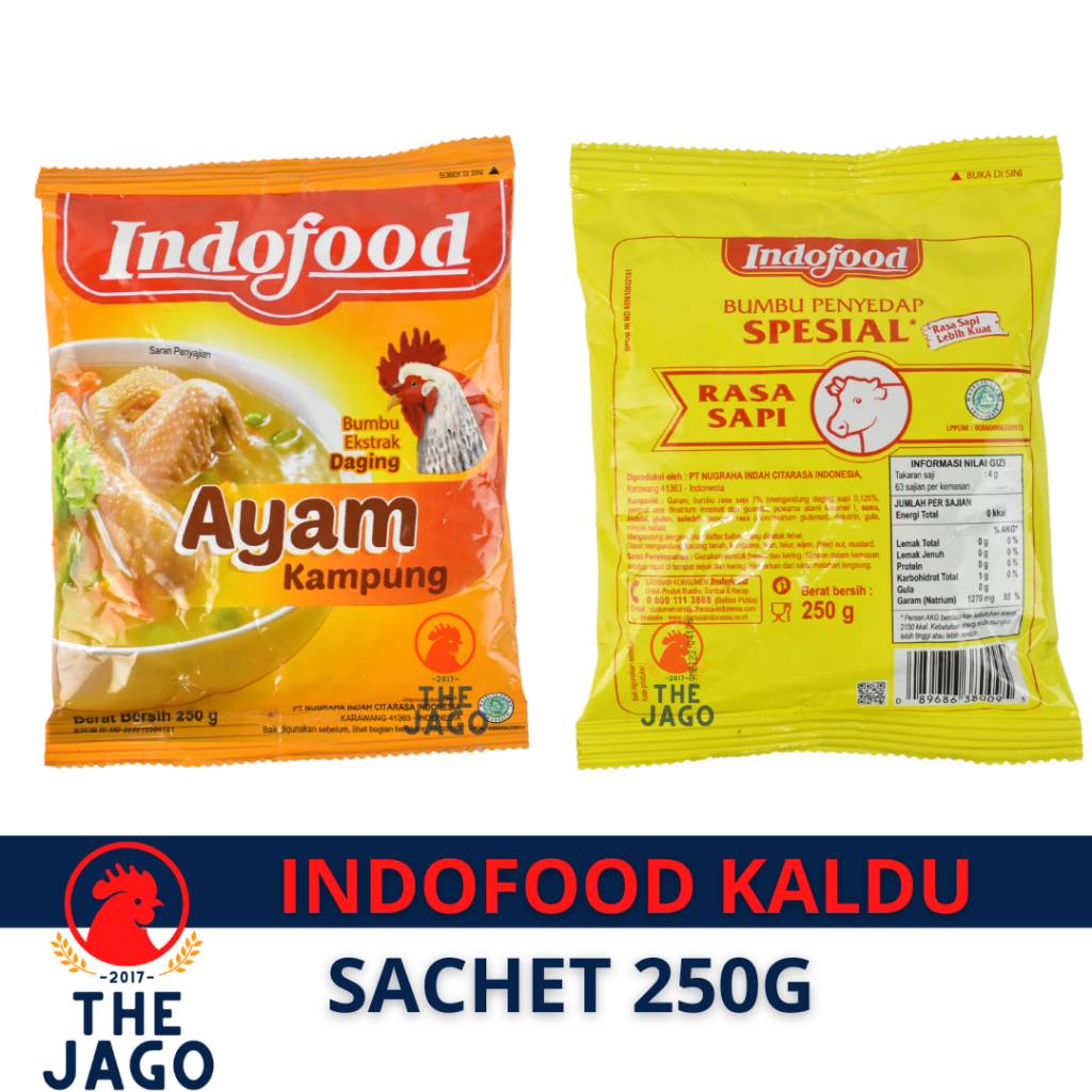 

Indofood Kaldu Instant Ayam Kampung Original 250gr