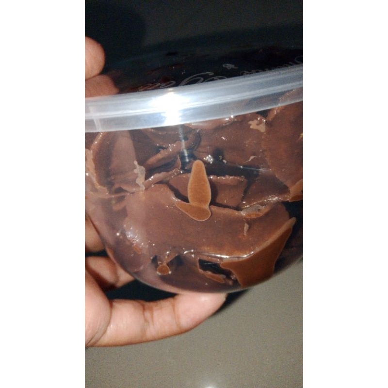 

kripik pisang coklat kemasan cup