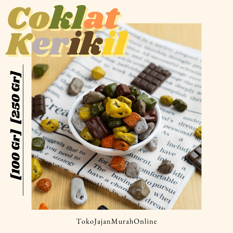 

Coklat Arab Batu / Cokelat Kerikil Warna Warni Oleh-oleh Turki Original Premium [100 gr] [250 gr]